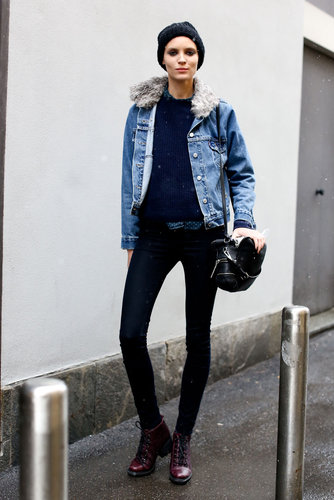 Milan Fashion Week Street Style Fall 2013 Milan Fashion Week Street Style Fall 2013