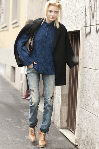 Milan Fashion Week Street Style Fall 2013 Milan Fashion Week Street Style Fall 2013