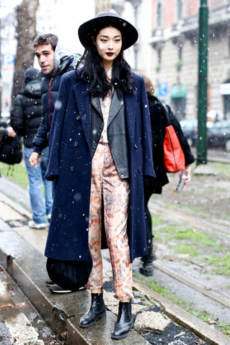 Milan Fashion Week Street Style Fall 2013 Milan Fashion Week Street Style Fall 2013