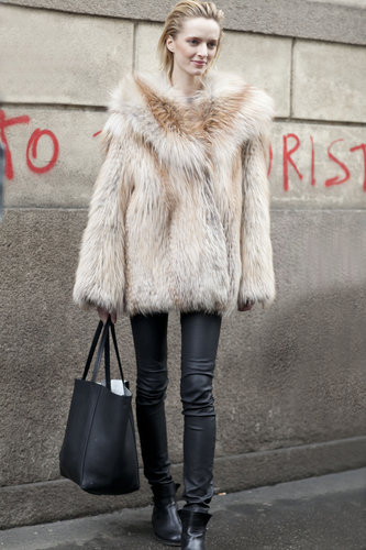 Milan Fashion Week Street Style Fall 2013 Milan Fashion Week Street Style Fall 2013