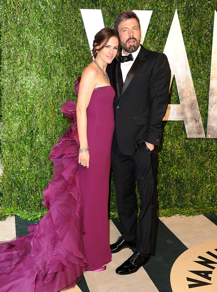 Jennifer Garner cozied up to Ben Affleck on the red carpet.
Jennifer Garner cozied up to Ben Affleck on the red carpet.