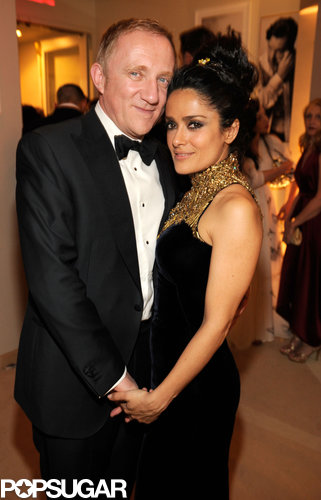 Fracois-Henri Pinault and Salma Hayek cozied up to one another at Vanity Fair's Oscar after-party.
Fracois-Henri Pinault and Salma Hayek cozied up to one another at Vanity Fair's Oscar after-party.