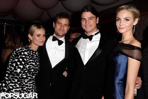 Diane Kruger and boyfriend Joshua Jackson hung out with Josh Hartnett and Tamish Egerton at Vanity Fair's Oscar after-party.
Diane Kruger and boyfriend Joshua Jackson hung out with Josh Hartnett and Tamish Egerton at Vanity Fair's Oscar after-party.