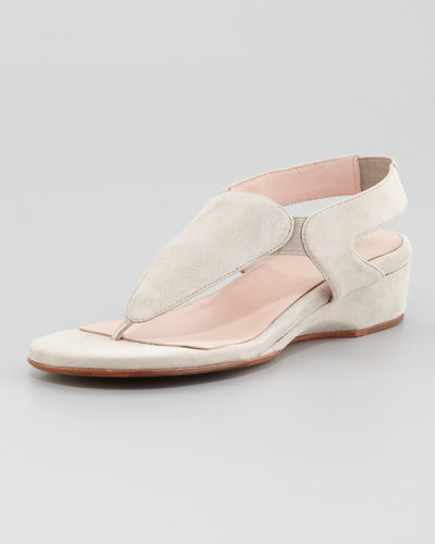 Taryn Rose Low-Wedge Thong Sandal Taryn Rose Low-Wedge Thong Sandal