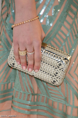 Leven Rambin 2013 Elton John AIDS Foundation Academy Awards Viewing Party Clutch Detail Leven Rambin Style