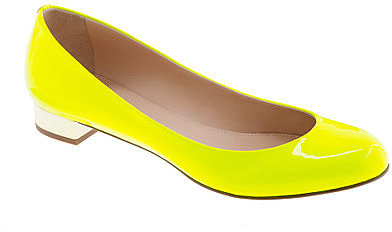 Janey patent flats