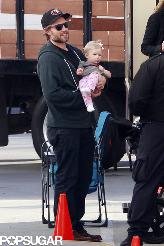 Eric and Maxwell Visit Hardworking Jessica on Set Eric and Maxwell Visit Hardworking Jessica on Set