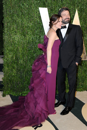 Ben Affleck and Jennifer Garner smiled on their way into the Vanity Fair after-party.
Ben Affleck and Jennifer Garner smiled on their way into the Vanity Fair after-party.