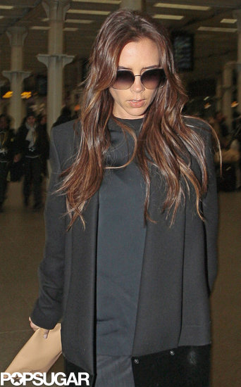 Victoria Beckham Heads Home Following David's Big Win Victoria Beckham Heads Home Following David's Big Win