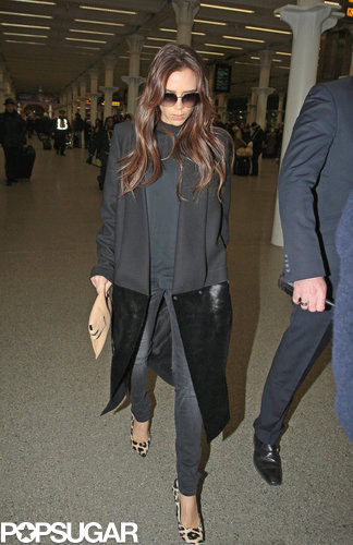 Victoria Beckham Heads Home Following David's Big Win Victoria Beckham Heads Home Following David's Big Win
