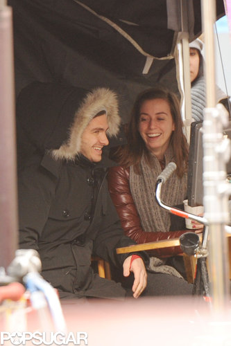 Andrew Garfield Suits Up For the Spidey Sequel With Shailene Woodley Andrew Garfield Suits Up For the Spidey Sequel With Shailene Woodley