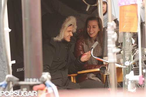 Andrew Garfield Suits Up For the Spidey Sequel With Shailene Woodley Andrew Garfield Suits Up For the Spidey Sequel With Shailene Woodley