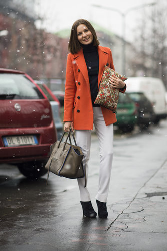 Two bags were better than one in this look, especially when one was a Céline and the other was covered in a gorgeous print.
Source: Le 21ème | Adam Katz Sinding
Two bags were better than one in this look, especially when one was a Céline and the other was covered in a gorgeous print.
Source: Le 21ème | Adam Katz Sinding
