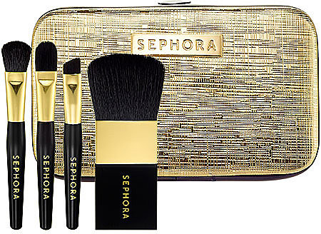 SEPHORA COLLECTION Gold Crackle Mini Brush Set