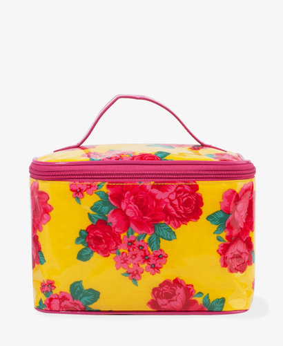 FOREVER 21 Blooming Rose Cosmetic Bag