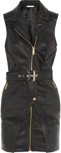Faith Connexion Leather mini dress