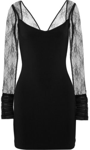 Elizabeth and James Farah lace-sleeve dress
