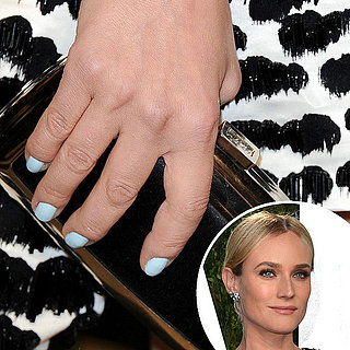 Diane Kruger's Baby Blue Nail Polish at Vanity Fair Party