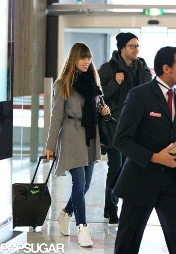 Justin and Jessica Jet Out of Paris Together Justin and Jessica Jet Out of Paris Together