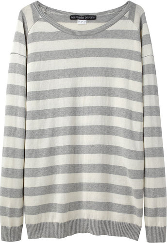 Le Prairies de Paris / Striped Knit Pullover