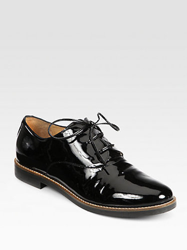 Maison Martin Margiela MM6 Patent Leather Lace-Up Oxfords