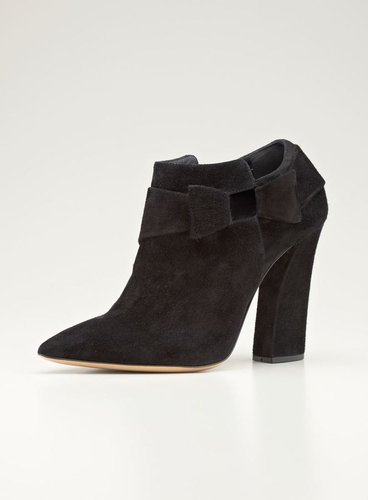Casadei High heeled chunky side bow bootie
