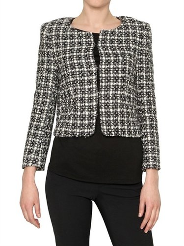 Alice+olivia - Bouclé Wool Tweed Jacket