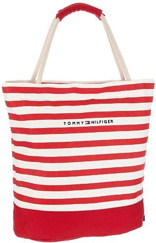 Tommy Hilfiger Women's Sailor I Small Rope Tote Canvas Beach Bag