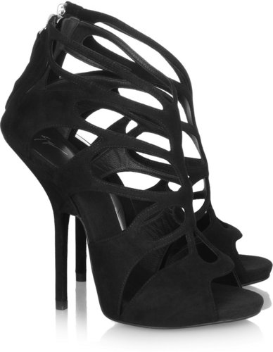 Giuseppe Zanotti Cutout suede sandals