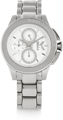 Karl Lagerfeld Karl Energy stainless steel chronograph watch