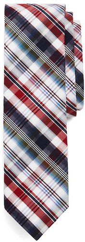 Americana Plaid Slim Tie