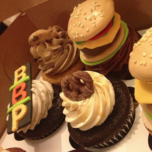 Burger Cupcakes Burger Cupcakes