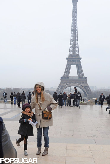 Jessica Alba and Honor Warren snapped a picture in front of the Eiffel Tower together.
Jessica Alba and Honor Warren snapped a picture in front of the Eiffel Tower together.