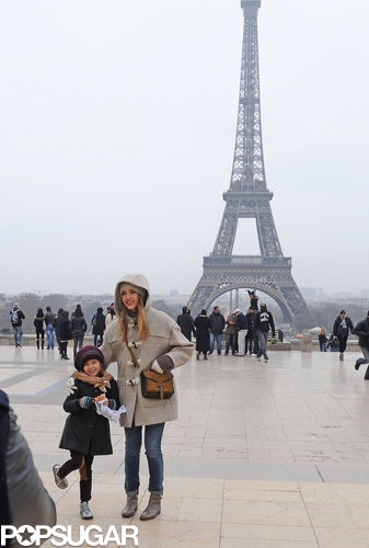 Jessica Alba and Honor Warren snapped a picture in front of the Eiffel Tower together.
Jessica Alba and Honor Warren snapped a picture in front of the Eiffel Tower together.