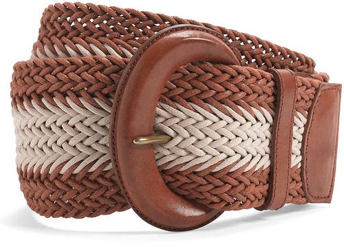 Cotton Two-Tone Web Belt