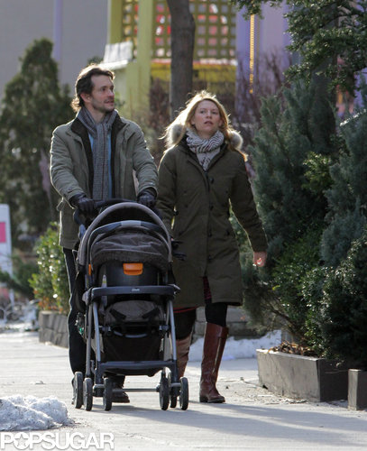 Claire Danes and Hugh Dancy Take Cyrus For a Stroll in Toronto Claire Danes and Hugh Dancy Take Cyrus For a Stroll in Toronto