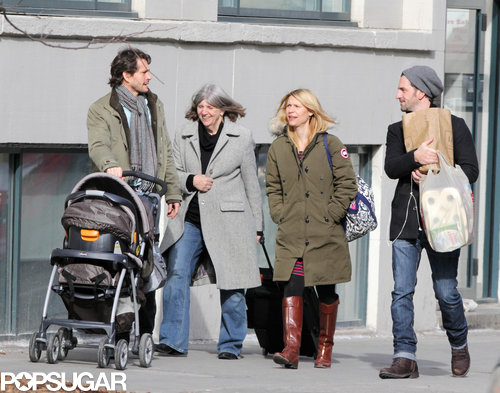 Claire Danes and Hugh Dancy Take Cyrus For a Stroll in Toronto Claire Danes and Hugh Dancy Take Cyrus For a Stroll in Toronto