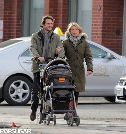 Claire Danes and Hugh Dancy Take Cyrus For a Stroll in Toronto Claire Danes and Hugh Dancy Take Cyrus For a Stroll in Toronto