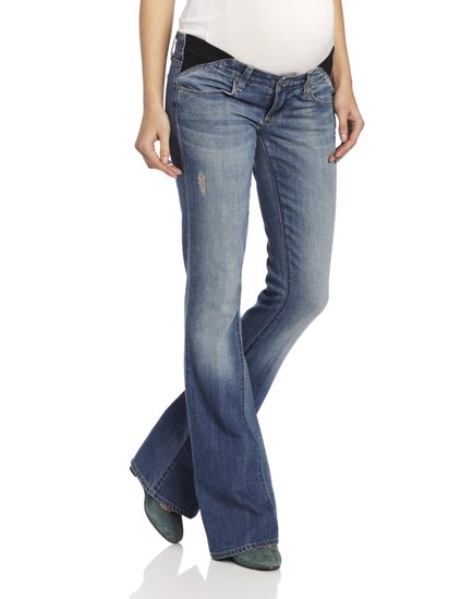 A longtime maternity favorite of ours, Paige's Laurel Canyon Maternity Jeans ($211) are the perfect color for Spring, and their bootcut shape is a nice change from all of the skinny jeans out there.
A longtime maternity favorite of ours, Paige's Laurel Canyon Maternity Jeans ($211) are the perfect color for Spring, and their bootcut shape is a nice change from all of the skinny jeans out there.