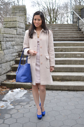 Cobalt Blue & Blush Pink