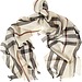 Burberry Shoes & Accessories Checked merino wool and cashmere-blend scarf
