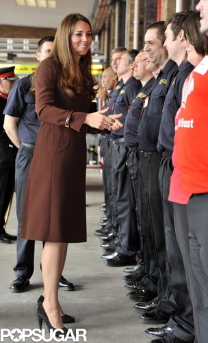 Kate Middleton Bundles Up Her Maybe Baby Girl Bump in Grimsby Kate Middleton Bundles Up Her Maybe Baby Girl Bump in Grimsby