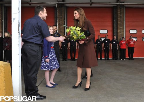 Kate Middleton Bundles Up Her Maybe Baby Girl Bump in Grimsby Kate Middleton Bundles Up Her Maybe Baby Girl Bump in Grimsby