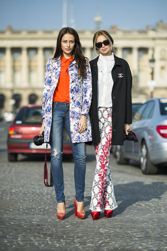 These showgoers kept coordinated in pretty florals and red heels.
Source: Le 21ème | Adam Katz Sinding
These showgoers kept coordinated in pretty florals and red heels.
Source: Le 21ème | Adam Katz Sinding