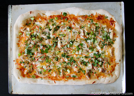Thai Chicken Pizza