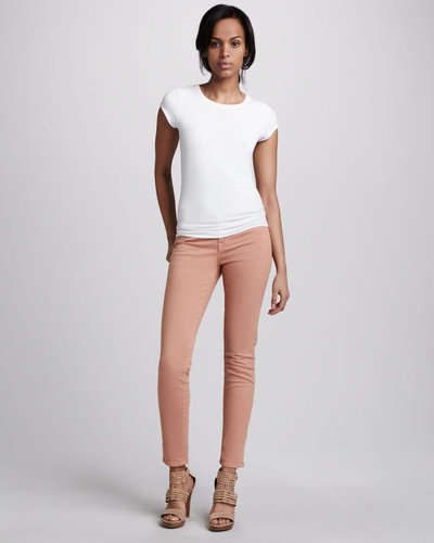 J Brand Jeans 811 Tiger's Eye Twill Skinny Jeans
