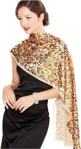 Cejon Evening Wrap, Brilliant Sequin