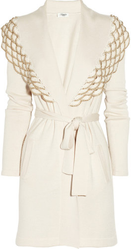 Temperley London Nymph wool-blend cardigan