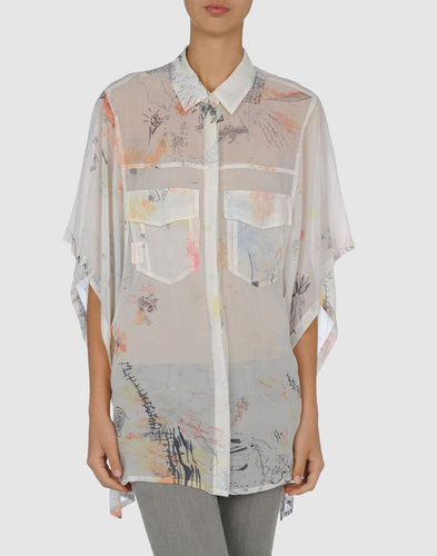 ALEXANDER WANG Shirt with 3/4-length sleeves