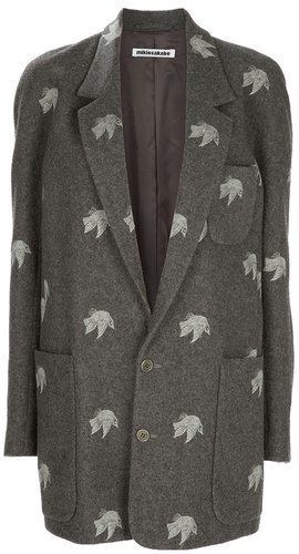 Mikio Sakabe Oversized bird blazer